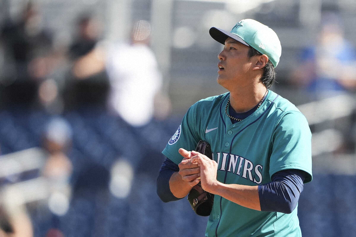 【MLB】マリナーズ・藤浪晋太郎が大炎上…　1回持たず3四死球4失点の大乱調　最速158キロ計測も、ストライク入らず制球難露呈
